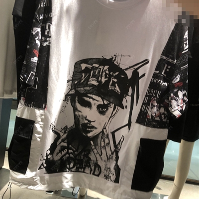 市场上装-T恤-微潮T恤【实拍】