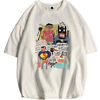 市场上装-T恤-微潮T恤