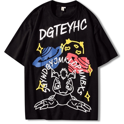 市场上装-T恤-微潮T恤