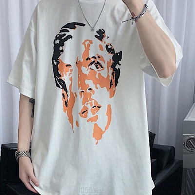 市场上装-T恤-微潮T恤