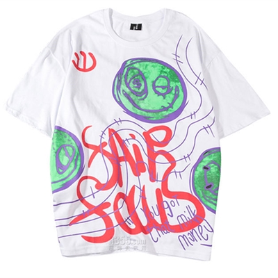 市场上装-T恤-微潮T恤