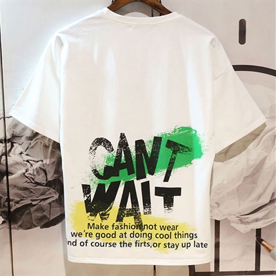 市场上装-T恤-微潮T恤