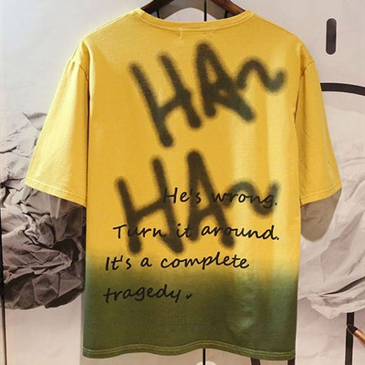 市场上装-T恤-微潮T恤