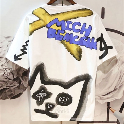 市场上装-T恤-微潮T恤