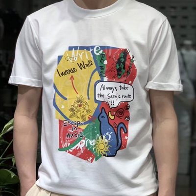 市场上装-T恤-休闲T恤