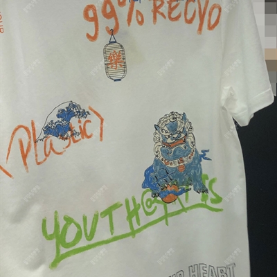 市场上装-T恤-微潮T恤【实拍】