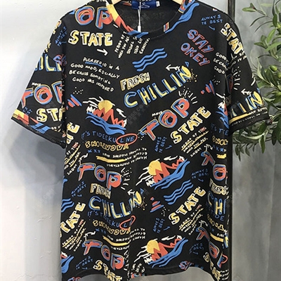 市场上装-T恤-微潮T恤【实拍】