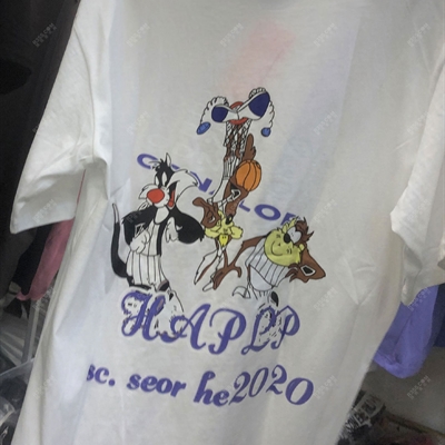 市场上装-T恤-微潮T恤【实拍】