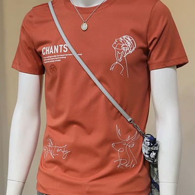 市场上装-T恤-微潮T恤