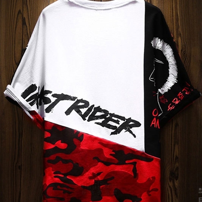 市场上装-T恤-微潮T恤