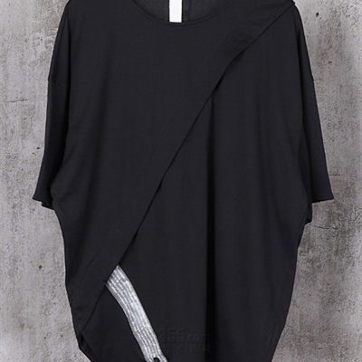 市场上装-T恤-微潮T恤