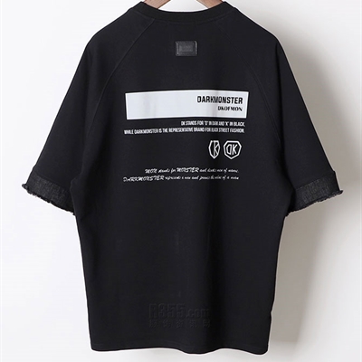 市场上装-T恤-微潮T恤