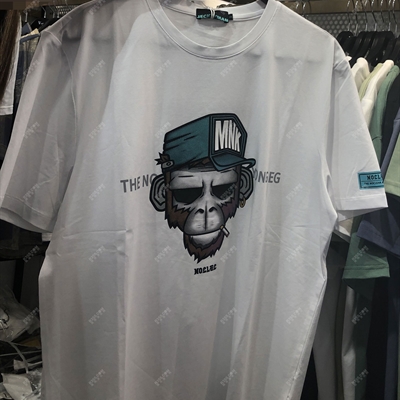 市场上装-T恤-微潮T恤【实拍】