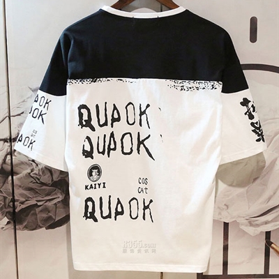 市场上装-T恤-微潮T恤