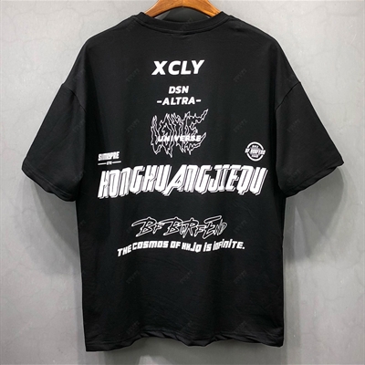 市场上装-T恤-微潮T恤【实拍】