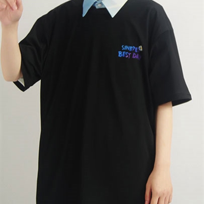 市场上装-T恤-微潮T恤