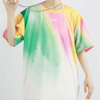 市场上装-T恤-微潮T恤