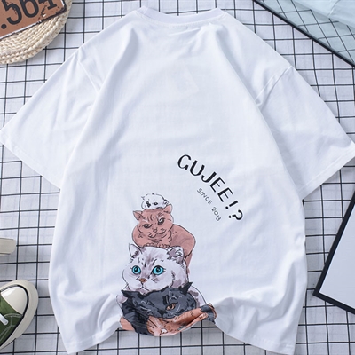 市场上装-T恤-微潮T恤