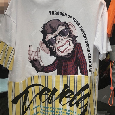 市场上装-T恤-微潮T恤【实拍】