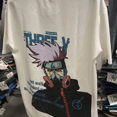 市场上装-T恤-微潮T恤【实拍】