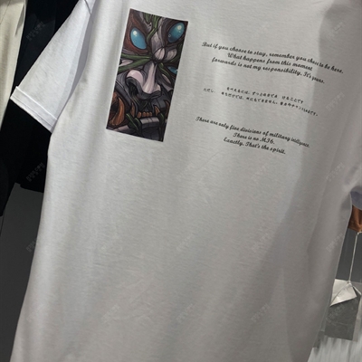 市场上装-T恤-微潮T恤【实拍】