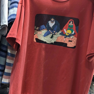 市场上装-T恤-微潮T恤【实拍】