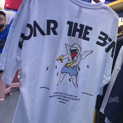 市场上装-T恤-微潮T恤【实拍】