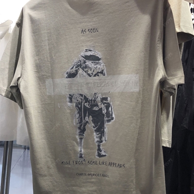 市场上装-T恤-微潮T恤【实拍】