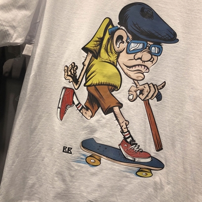 市场上装-T恤-微潮T恤【实拍】