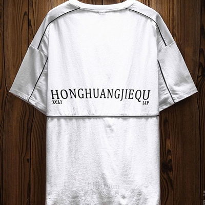 市场上装-T恤-微潮T恤