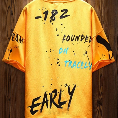 市场上装-T恤-微潮T恤