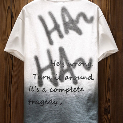 市场上装-T恤-微潮T恤