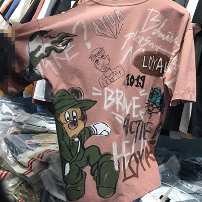 市场上装-T恤-微潮T恤【实拍】