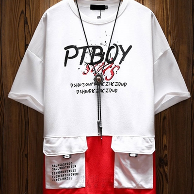 市场上装-T恤-微潮T恤