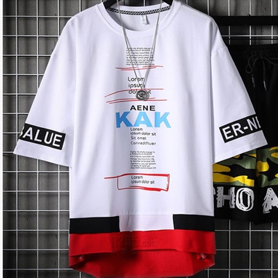 市场上装-T恤-微潮T恤