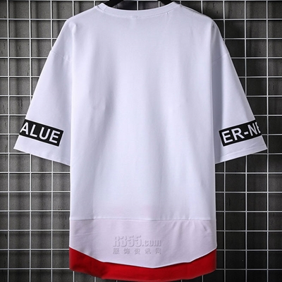 市场上装-T恤-微潮T恤