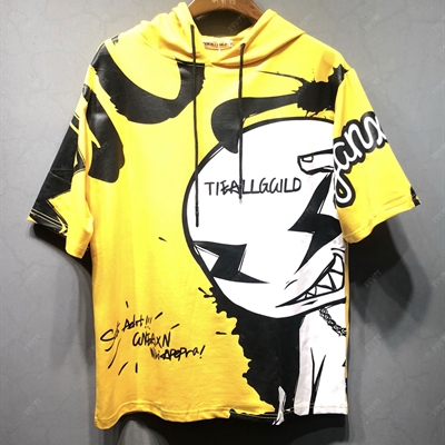 市场上装-T恤-微潮T恤【实拍】