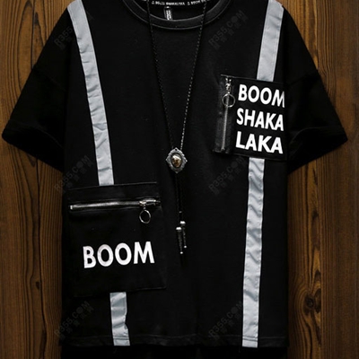 市场上装-T恤-微潮T恤