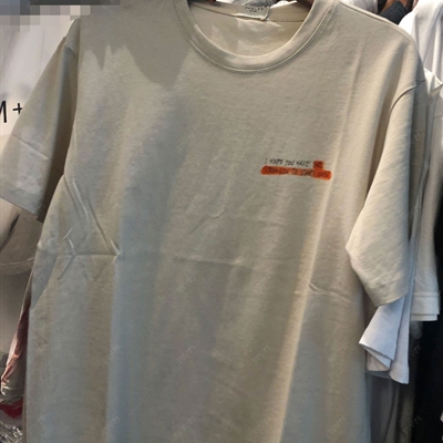 市场上装-T恤-微潮T恤【实拍】