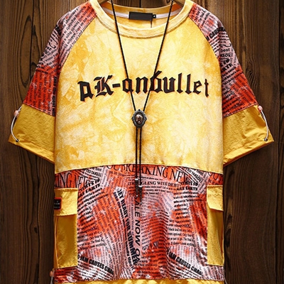 市场上装-T恤-微潮T恤