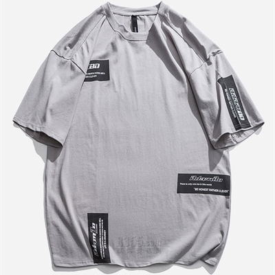 市场上装-T恤-微潮T恤