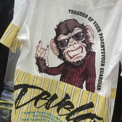 市场上装-T恤-微潮T恤【实拍】