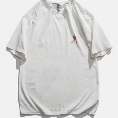 市场上装-T恤-微潮T恤