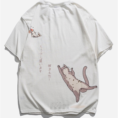 市场上装-T恤-微潮T恤