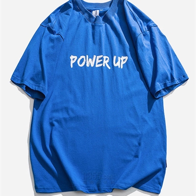 市场上装-T恤-微潮T恤