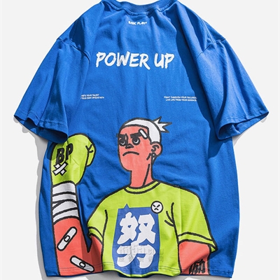 市场上装-T恤-微潮T恤