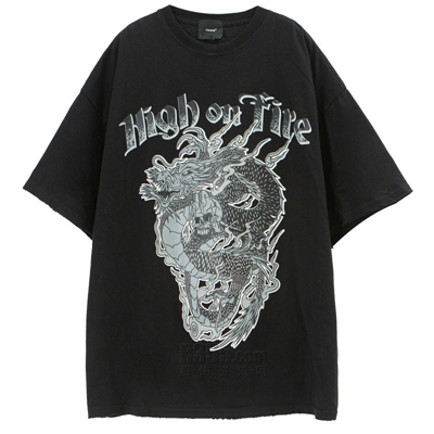 市场上装-T恤-微潮T恤