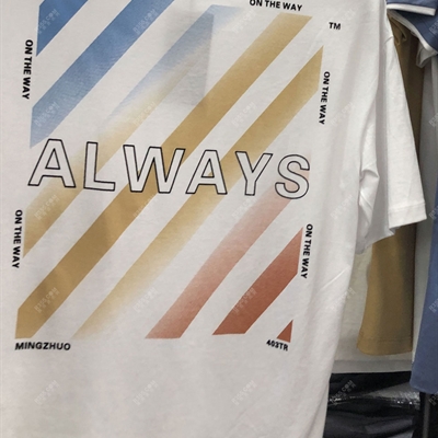 市场上装-T恤-微潮T恤【实拍】