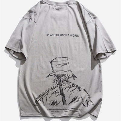 市场上装-T恤-休闲T恤