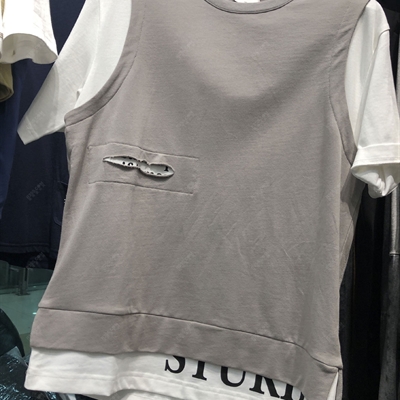 市场上装-T恤-休闲T恤【实拍】